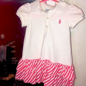RALPH LAUREN INFANT GIRLS DRESS
